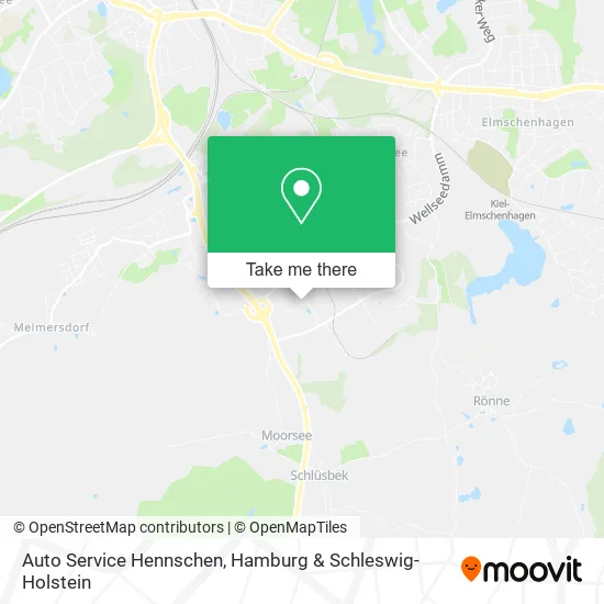 Карта Auto Service Hennschen