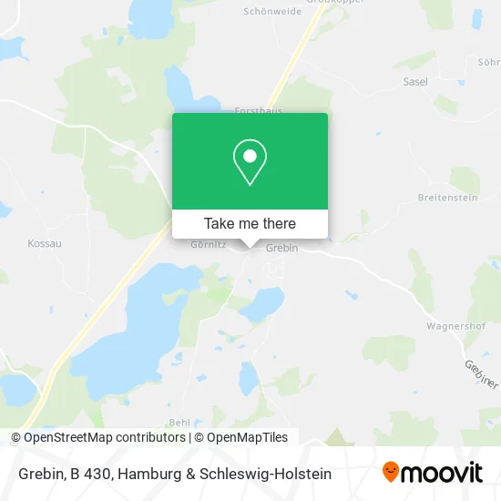 Карта Grebin, B 430