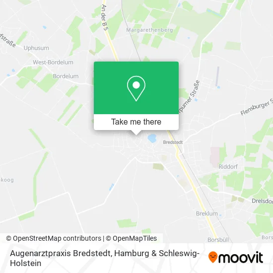 Карта Augenarztpraxis Bredstedt