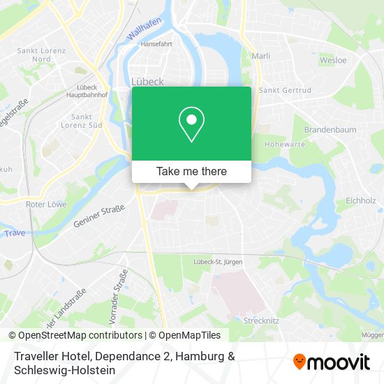 Traveller Hotel, Dependance 2 map