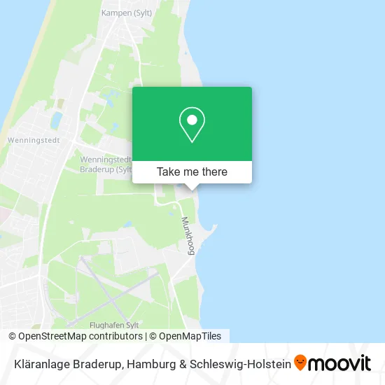 Карта Kläranlage Braderup