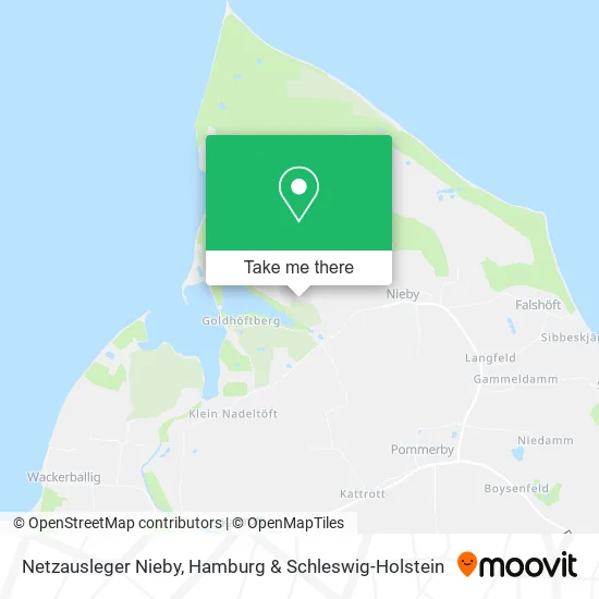 Карта Netzausleger Nieby