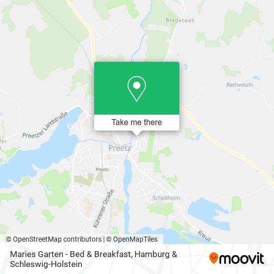 Maries Garten - Bed & Breakfast map