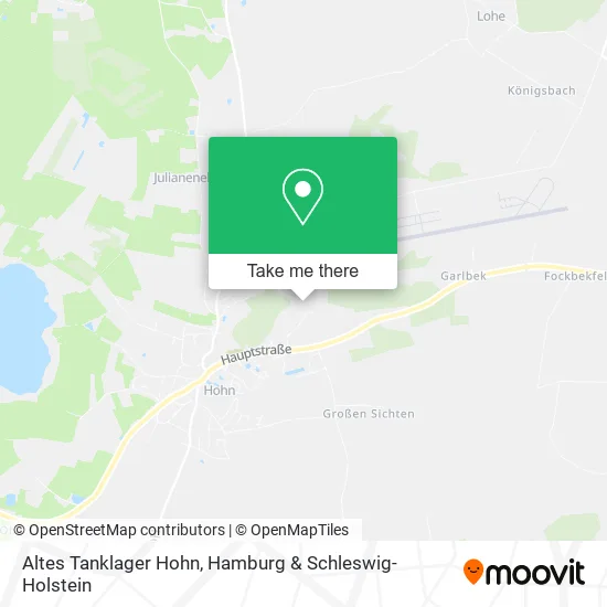 Карта Altes Tanklager Hohn