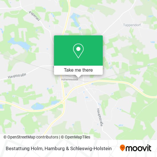 Bestattung Holm map