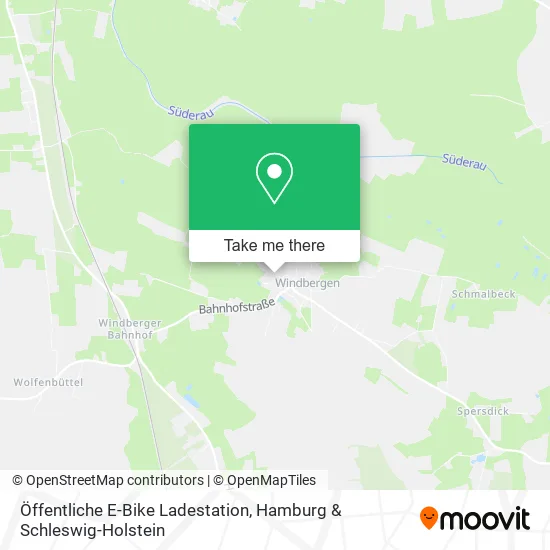 Карта Öffentliche E-Bike Ladestation