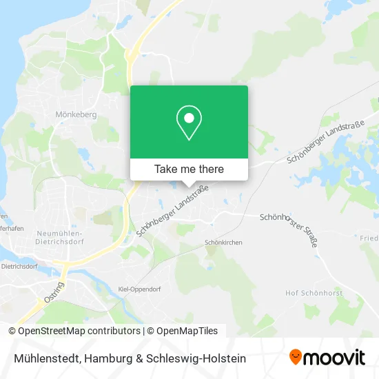 Карта Mühlenstedt