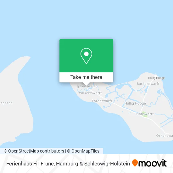 Карта Ferienhaus Fir Frune