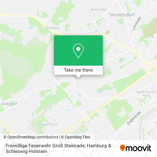 Freiwillige Feuerwehr Groß Steinrade map