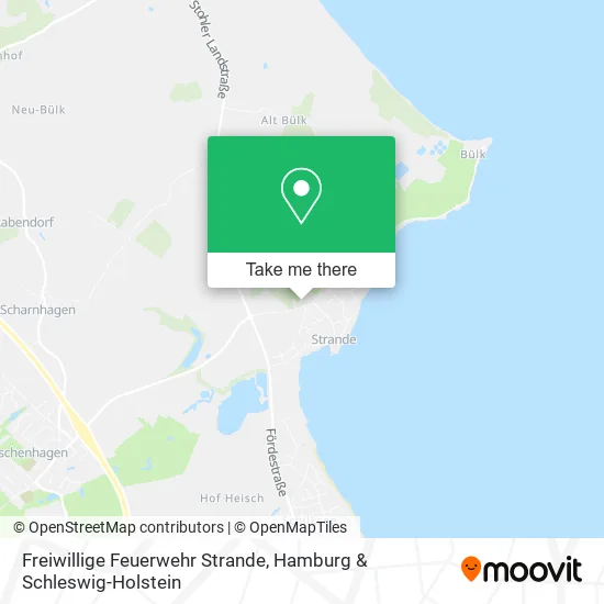 Карта Freiwillige Feuerwehr Strande