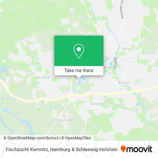 Fischzucht Kemnitz map