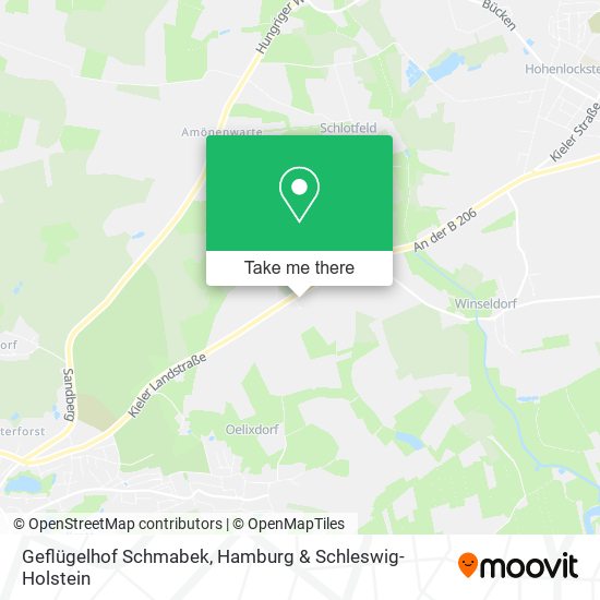 Geflügelhof Schmabek map