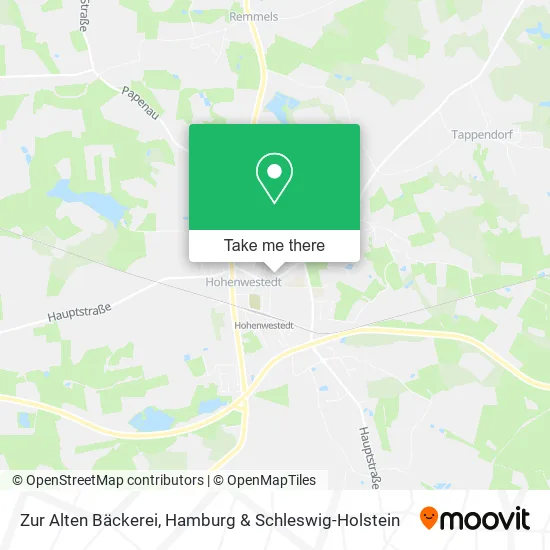 Карта Zur Alten Bäckerei