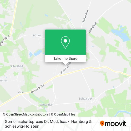Gemeinschaftspraxis Dr. Med. Isaak map