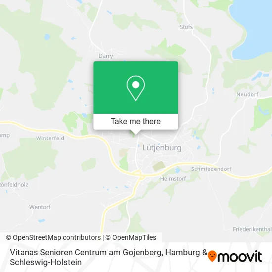 Карта Vitanas Senioren Centrum am Gojenberg