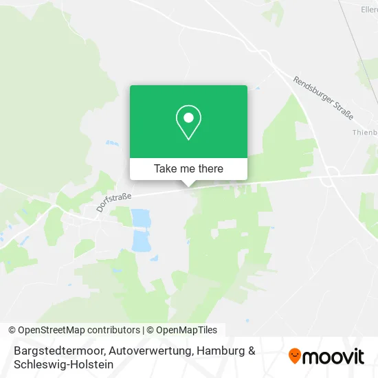 Карта Bargstedtermoor, Autoverwertung