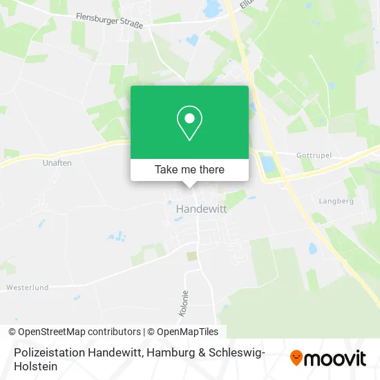 Карта Polizeistation Handewitt
