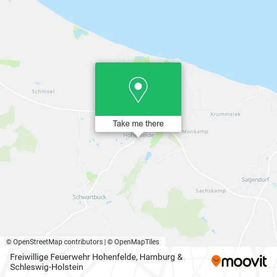 Карта Freiwillige Feuerwehr Hohenfelde