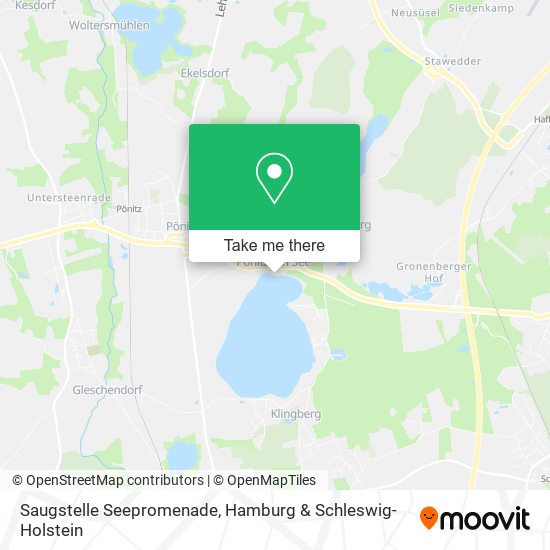 Saugstelle Seepromenade map