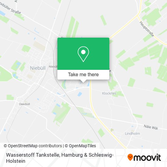 Wasserstoff Tankstelle map