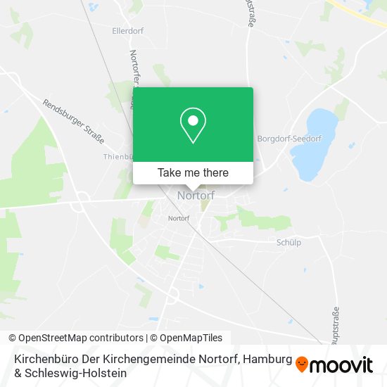 Kirchenbüro Der Kirchengemeinde Nortorf map