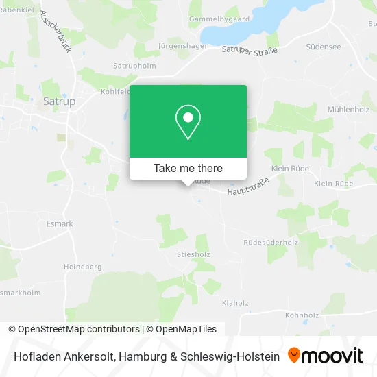 Карта Hofladen Ankersolt