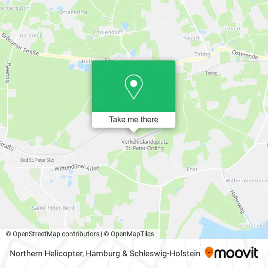 Карта Northern Helicopter