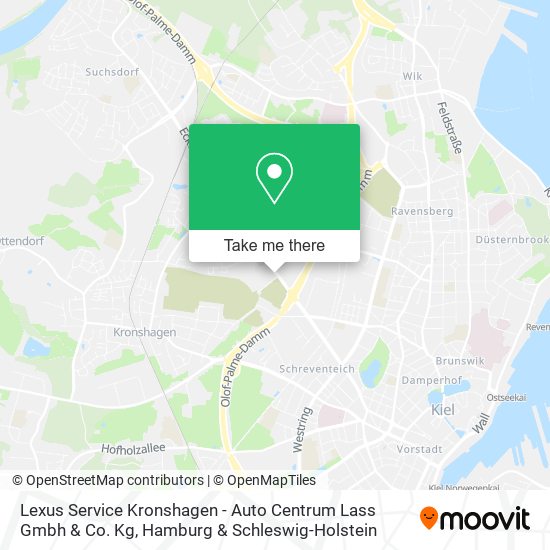 Lexus Service Kronshagen - Auto Centrum Lass Gmbh & Co. Kg map