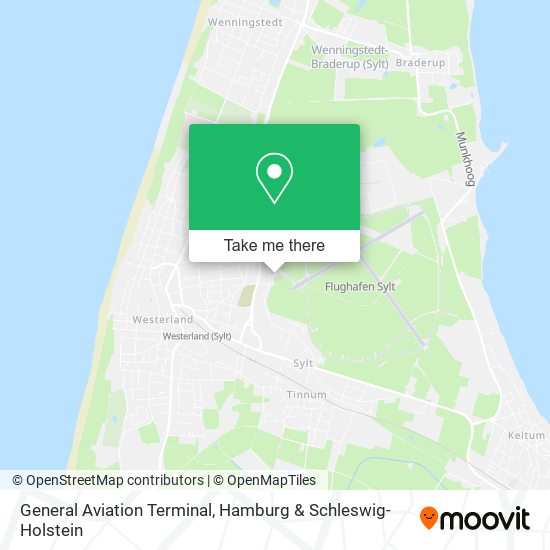 General Aviation Terminal map