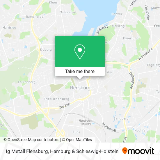Карта Ig Metall Flensburg