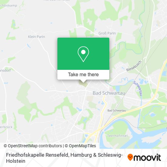 Friedhofskapelle Rensefeld map