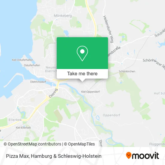 Pizza Max map