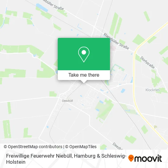 Карта Freiwillige Feuerwehr Niebüll