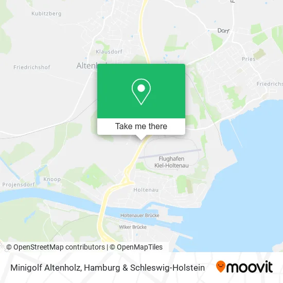 Карта Minigolf Altenholz