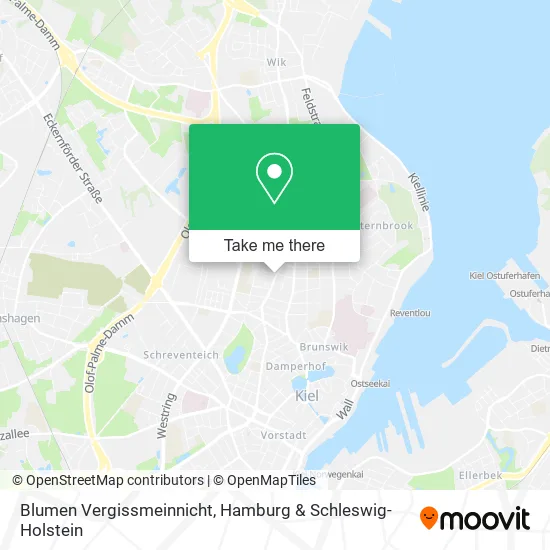 Карта Blumen Vergissmeinnicht