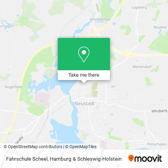 Карта Fahrschule Scheel