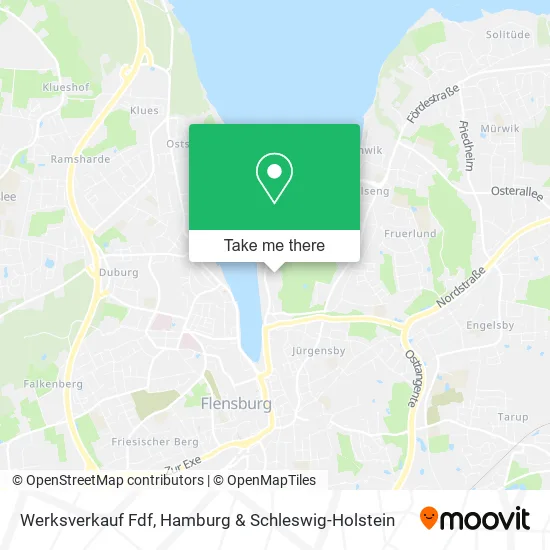 Карта Werksverkauf Fdf