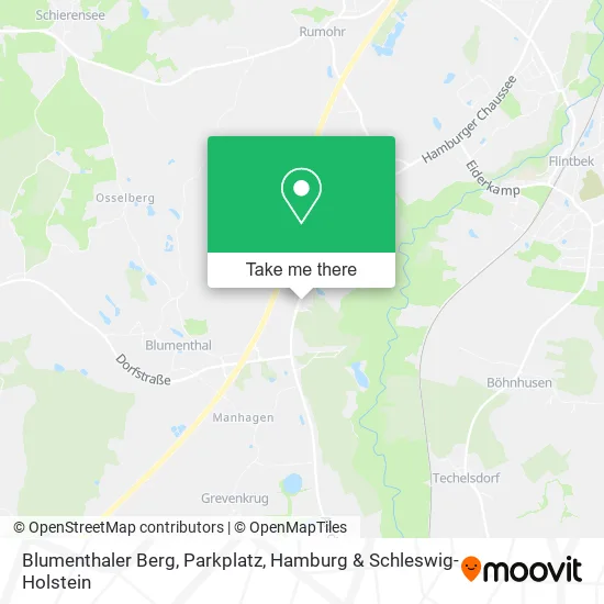 Карта Blumenthaler Berg, Parkplatz