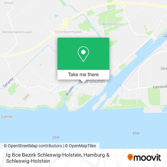 Карта Ig Bce Bezirk Schleswig-Holstein