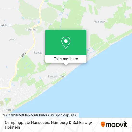 Карта Campingplatz Hanseatic