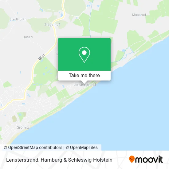Карта Lensterstrand