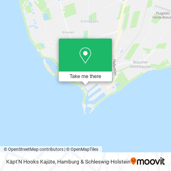 Käpt'N Hooks Kajüte map