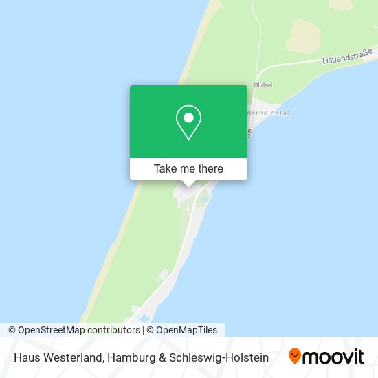 Haus Westerland map