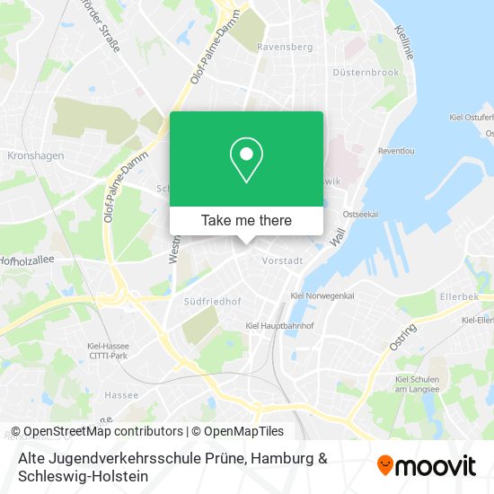 Alte Jugendverkehrsschule Prüne map