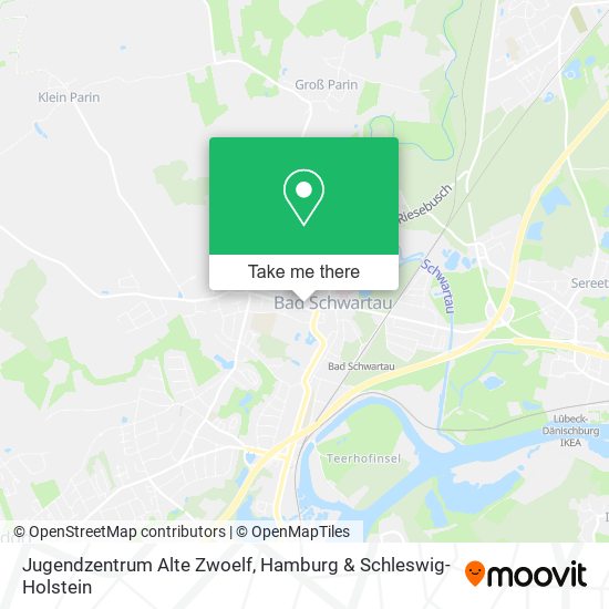 Карта Jugendzentrum Alte Zwoelf