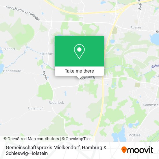 Карта Gemeinschaftspraxis Mielkendorf