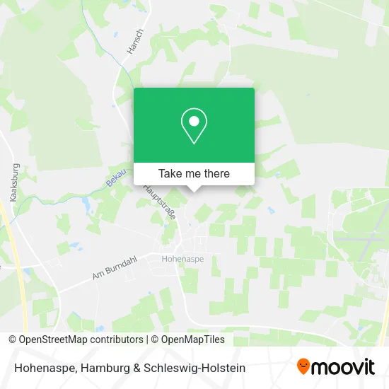 Карта Hohenaspe
