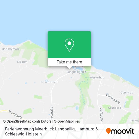 Ferienwohnung Meerblick Langballig map