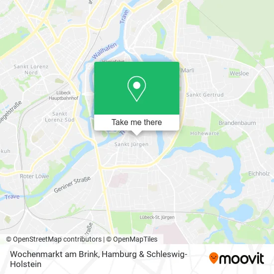 Карта Wochenmarkt am Brink
