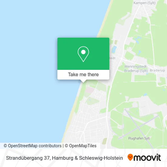 Карта Strandübergang 37
